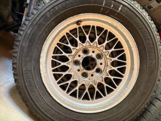 Llantas BMW 16 BBS Styling 5 con neumáticos