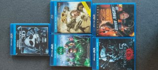 Cofanetto 5 Film Blu-ray 3D + occhiali Blu-ray 3D