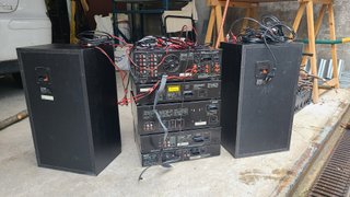 Equipo Sonido Hi-Fi Technics Modular Vintage
