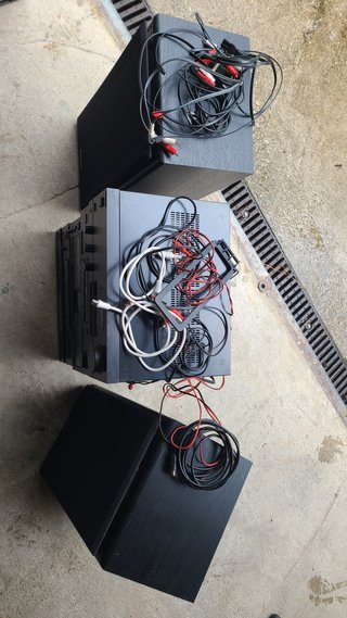 Equipo Sonido Hi-Fi Technics Modular Vintage