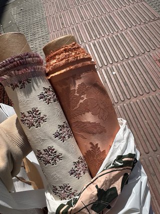 Tela corpiño fallera beige SEDICA
