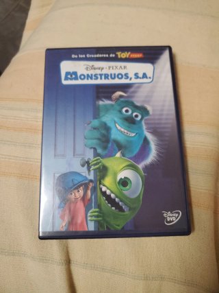 Monstruos S.A. DVD Disney Pixar