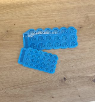 Moldes Silicona de alta calidad Elefantes Joyería