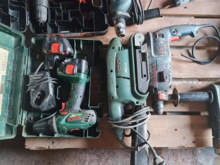Lote Herramientas Eléctricas Bosch y Black+Decker