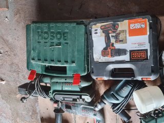 Lote Herramientas Eléctricas Bosch y Black+Decker
