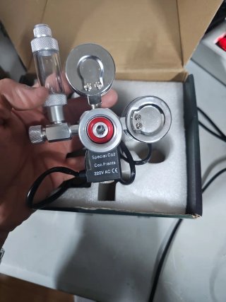 Regulador CO2 Acuario 220V EU Plug