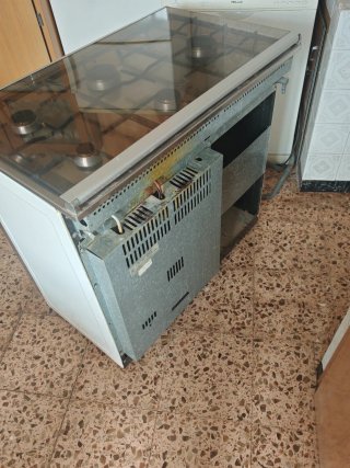Cocina de gas con horno