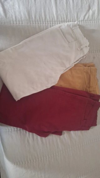Pantalones niño campero 3 colores 12 e cada uno