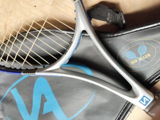 Raqueta de tenis Van Allen con funda
