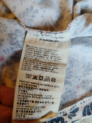 Vestito estivo bimba 98 cm