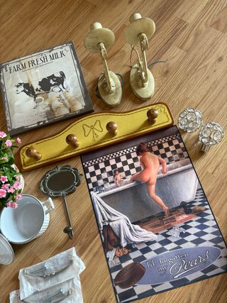 Lote Decoración Hogar: Varios Elementos