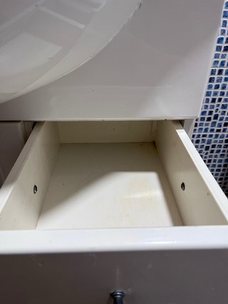 Mueble de baño con lavabo y mármol