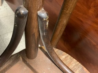 Par de sillas de madera Checoslovaquia