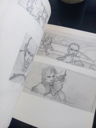 Enki Bilal Graphite in progress  2