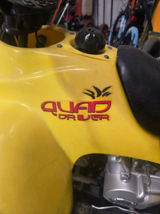 Quad infantil 55 cm amarillo
