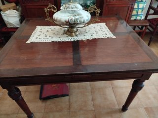 Mesa comedor madera antigua