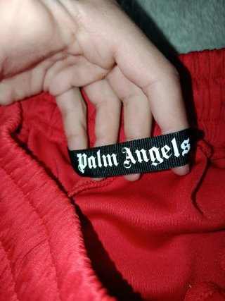 Pantaloncini Palm Angels Rossi