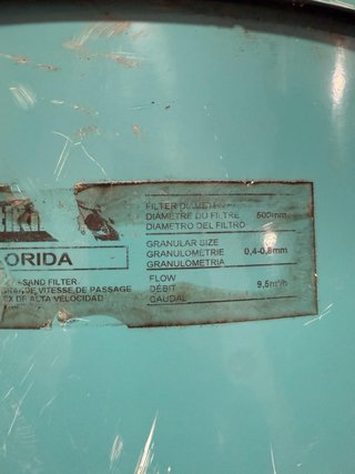 Filtro de arena para piscina Certikin Teal