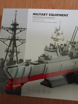 Set Costruzione Cacciatorpediniere USS DDG-83