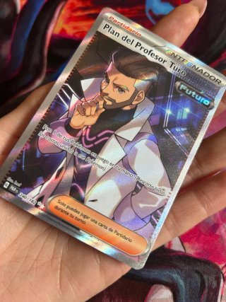 Carta Pokémon Plan del Profesor Turo