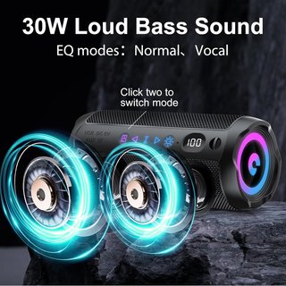 Altavoz Bluetooth COIOC 30W Impermeable NUEVO