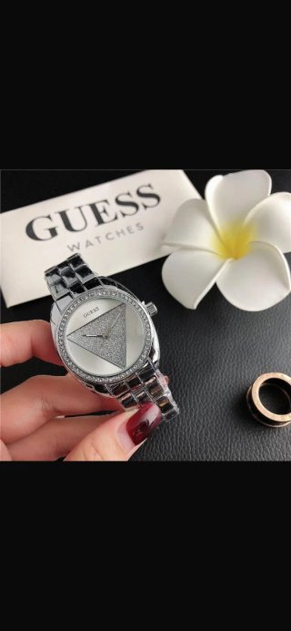 Orologio Guess Donna Argento e Bianco