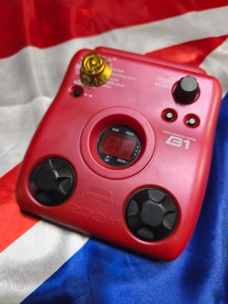 Pedalera Zoom B1 Bajo Efectos