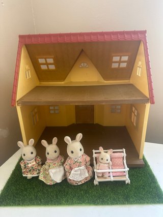 Casa Sylvanian Families conejos