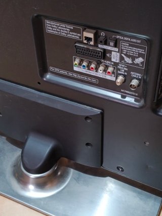 TV LG panel roto