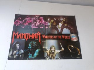 PÓSTERS METALLICA ACDC MANOWAR LEER ANUNCIO