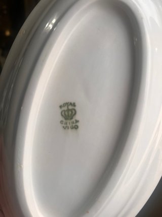 Juego de vajilla de porcelana