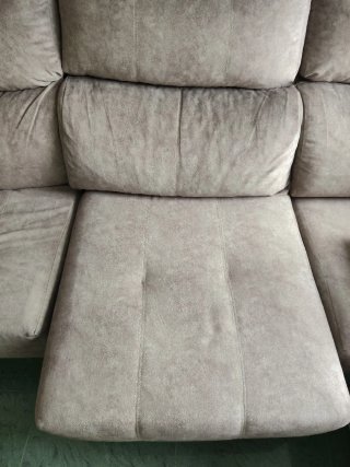 Sofá modular gris 3m