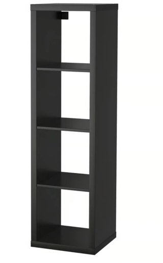 Librería IKEA KALLAX Negra