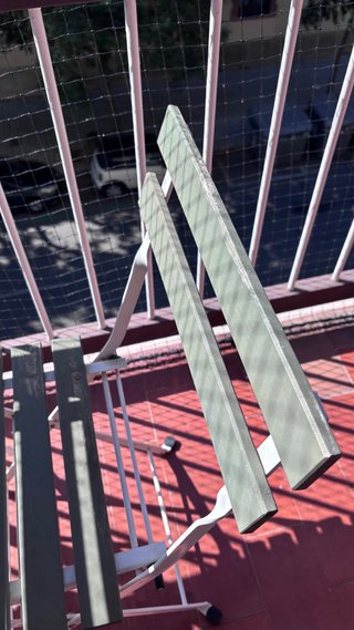 Mesa y 2 Sillas Terraza Plegables