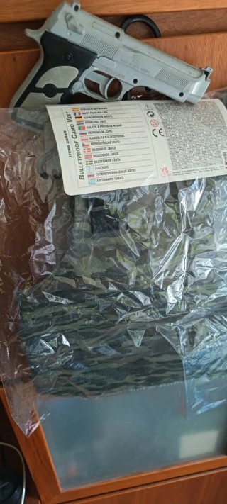Disfraz Chaleco Militar Camuflaje Milano