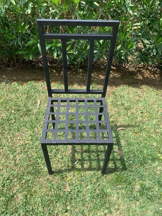 Juego de 4 Sillas Hierro Forjado