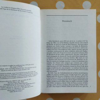 El raïm de la ira John Steinbeck Edicions 62
