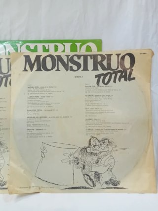 Monstruo Total Vinilo 2 LPS
