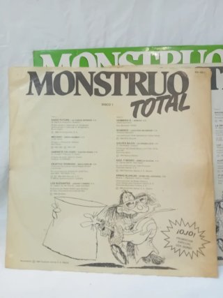 Monstruo Total Vinilo 2 LPS