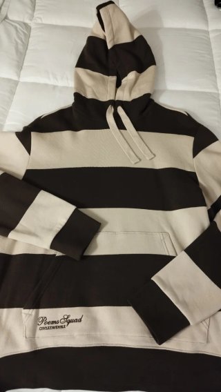 Sudadera Mango con capucha Rayas horizontales