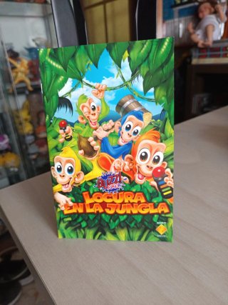 Buzz! Junior Locura en la Jungla PS2 + Pulsadores