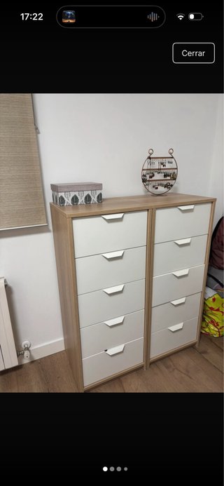 2 Cajoneras Ikea