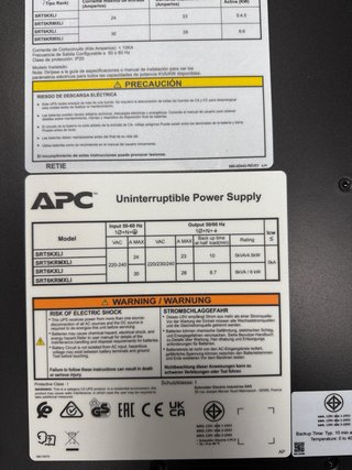 SAI APC UPS SUVTP15KH3B4S