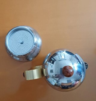 Caffettiera Moka G.A.T. Glasnost Vintage anni 80