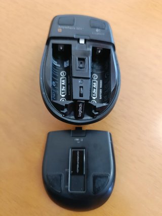 Ratón Logitech Anywhere MX Gris/Plata