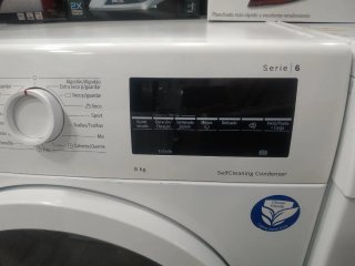 Secadora Bosch 8kg A++ Con Bomba de Calor.