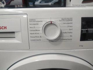 Secadora Bosch 8kg A++ Con Bomba de Calor.