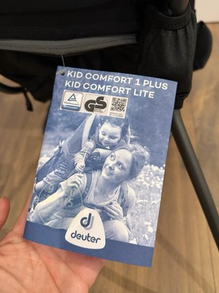 Mochila portabebés Deuter Kid Comfort 1 Plus