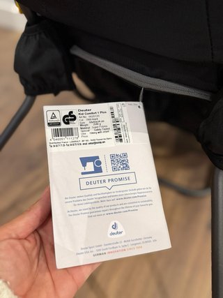 Mochila portabebés Deuter Kid Comfort 1 Plus