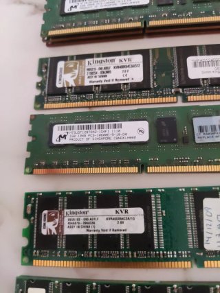 Memoria RAM Kingston KVR DDR256PC-2100    ,1G ,2G